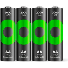 Gp Batteries 1x4 GP ReCyko Pro NiMH Battery AA/Mignon 2000mAh Pro