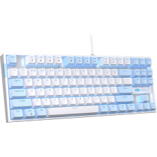 Magegee MK-STAR wired keyboard (blue and white)