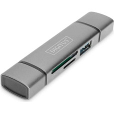 Digitus Dual Card Reader USB-C  / USB 3.0       DA-70886