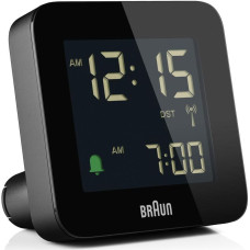 Braun BC09-DCF Digitāls modinātājs Melns