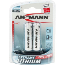 Ansmann 1x2 Ansmann Lithium Mignon AA LR 6 Extreme