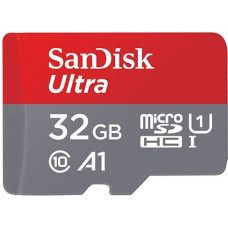 Sandisk Ultra microSDHC 32GB 120MB/s A1 + Adapter SD