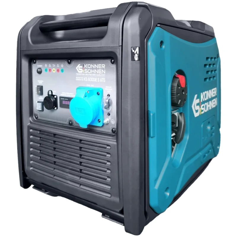 Invertora benzīna ģenerators 5500W, KS 6000iE S ATS, KONNER & SOHNEN