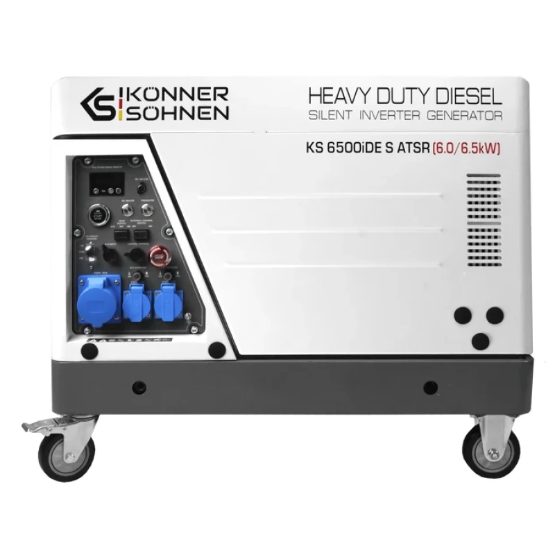 Dīzeļa invertora ģenerators 6000W KS 6500iDE S ATSR, KONNER & SOHNEN